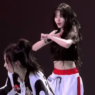 💜 6651ada9 nhảy, vũ công, phụ nữ, biểu diễn, k-pop telegram sticker