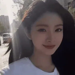 🥭 85192801 phụ nữ, chân dung, người, châu Á, phụ nữ, vẻ đẹp telegram sticker