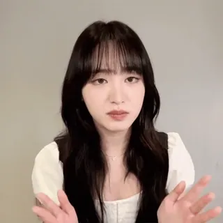 🤍 efcadd2a mulher, pessoa, retrato, menina, morena, humano whatsapp sticker