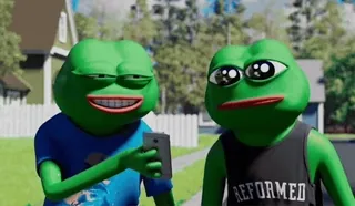 😁 60aa1c59 REFORMED 表情包, 佩佩蛙, 网络迷因, 卡通 telegram sticker