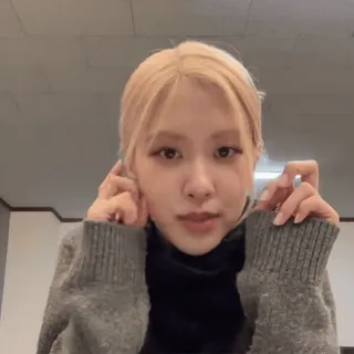 🍧 4f651ad4 Rose kpop, cantante, rose, blackpink, idol telegram sticker