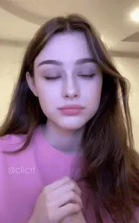 ✌️ 9a4a55fd @clicrf woman, girl, portrait, beauty, model telegram sticker