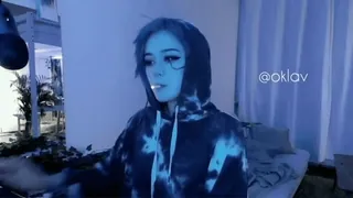 😎 f88f799c @oklav person, hoodie, indoor, girl telegram sticker