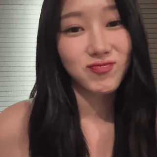 🦷 d6af3ce5 mulher, retrato, selfie, asiática, sorrindo, morena whatsapp sticker