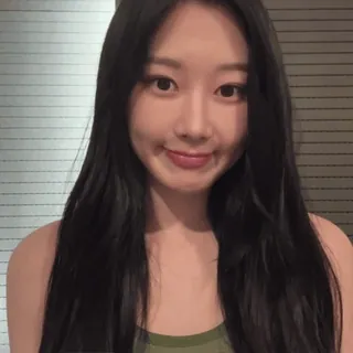 🦷 eb6fb2f1 mulher, retrato, sorriso, cabelo comprido, asiática, pessoa whatsapp sticker