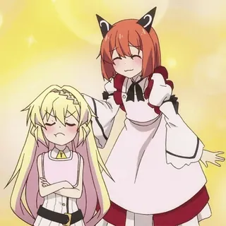 👋 e241fcdf Аниме, Милые, Девушки, Горничная, Каваий telegram sticker