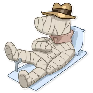 Dobie the Spy telegram stickers