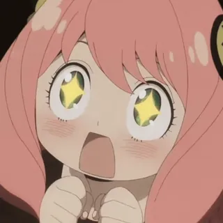 💕 06d02fd5 Anya Forger Spy x Family Аниме, Аня, Spy x Family, милый, мультфильм telegram sticker