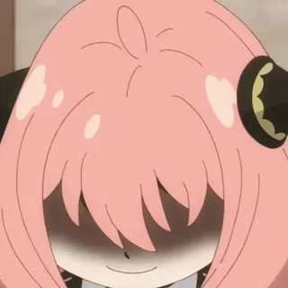 💕 1d7772d4 Anya Forger Spy x Family Аниме, Spy x Family, Аня, Аня Форджер, Мультфильм, Милый telegram sticker