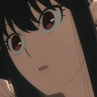 💕 e6519e8f Yor Forger Spy × Family Аниме, Йор Форджер, Семья шпиона, Мультфильм, Женщина telegram sticker