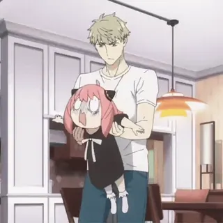 😖 2dac904f Anya Forger Spy x Family Anime, Spy x Family, Anya Forger, Cartoon, Manga, Lustig whatsapp sticker