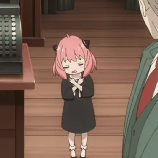 🥸 32e733c2 Anya Forger Spy x Family Anime, Manga, Mädchen, Spy x Family, Anya, Anya Forger whatsapp sticker