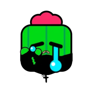 😢 b1f1d4fb sad, crying, cactus, tears, plant telegram sticker