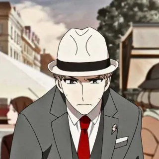 🤠 c546f2df Loid Forger Spy × Family Loid Forger, Spy × Family, Postać anime, Mężczyzna, Agent, Szpieg telegram sticker