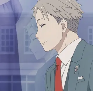 😇 c844c15b Loid Forger Spy x Family Anime, Szpieg, Rodzina, Postać, Kreskówka telegram sticker