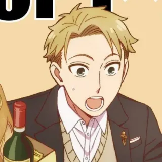 ❤️ eccab2c6 Loid Forger Spy x Family Anime, Postać, Spy x Family, Loid Forger, Manga telegram sticker