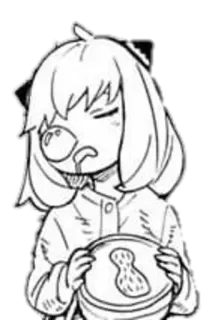 😴 5caf3940 Anya Forger Spy x Family Anime, Cartoon, Manga, Spy Family, Anya, Forger telegram sticker