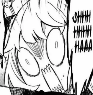 😫 9d0391a2 SHHHHHHHHAAAA geschockt, überrascht, Anime, Manga, Cartoon whatsapp sticker