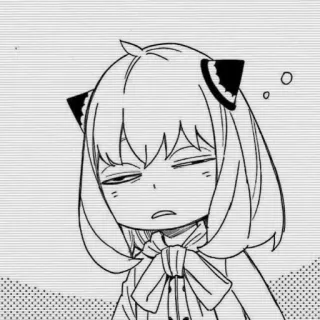 🥱 adae3a2a Anya Forger Spy x Family Anime, Manga, Spy x Family, Anya Forger, Cartoon, Lustig, Süß whatsapp sticker
