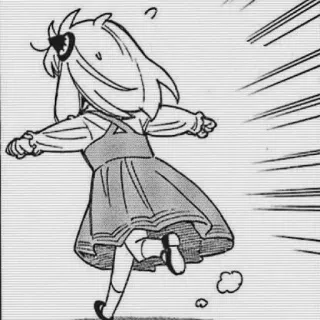 🏃‍♀ e159b5b9 Anya Forger Spy x Family Anya Forger, Spy x Family, Anime, Laufen, Cartoon whatsapp sticker