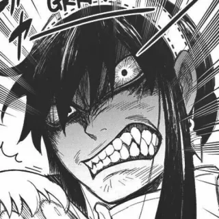 😡 f6ba7fd8 wütend, Anime, Manga, Gesichtsausdruck, Cartoon, übertrieben whatsapp sticker