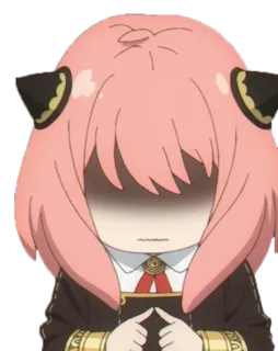 👉 50d2f46b Anya Forger Spy x Family аниме, spy x family, аня форджер, мультфильм, персонаж telegram sticker
