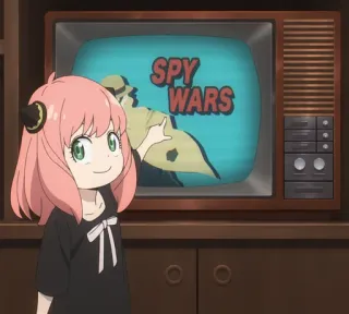 👉 9322b3a1 Anya Forger SPY WARS аня, spy wars, аниме, стикер, мультфильм, тв, девочка, spy x family telegram sticker