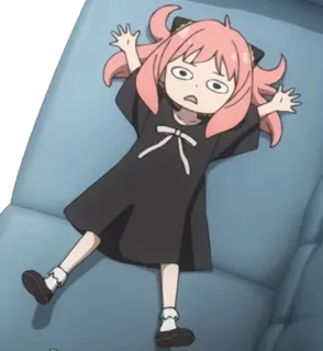 😵 be6aac6c Anya Forger Spy x Family Аниме, Spy x Family, Аня Форджер, Милый, Персонаж, Смешной telegram sticker