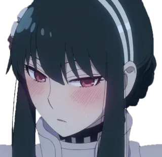 😳 d7224591 Yor Forger Spy × Family Аниме, Семья шпиона, Йор Форджер, Аниме девушка, Мультфильм telegram sticker