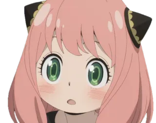 😮 da0ff097 Anya Forger Spy × Family Аниме, Персонаж, Мультфильм, Семья шпиона, Аня, Аня Форджер telegram sticker