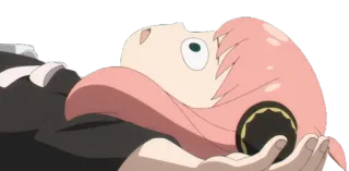 😑 df6caf79 Anya Forger Spy x Family аниме, аня, форджер, spy x family, милый, в шоке telegram sticker