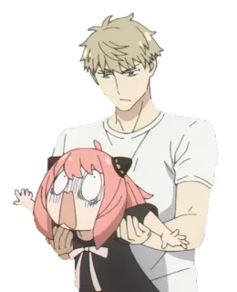 😱 f029ff1d Anya Forger Spy x Family Аниме, Spy x Family, Аня, Аня Форджер, Семья, Милый, Смешной telegram sticker