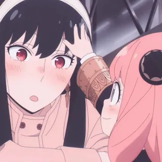 🥺 7b1b773e Anya Forger Spy x Family Anime, Spy x Family, Famiglia, Carino, Anya, Yor, Famiglia Forger telegram sticker