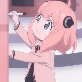 😊 7ebe4f9a Anya Forger Spy × Family anime, manga, carino, spy x family, anya, forger telegram sticker