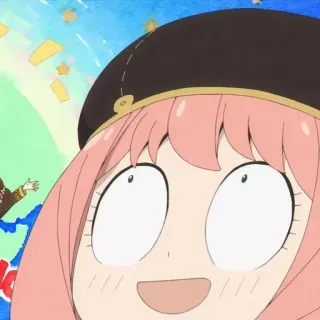 🥜 4eee7a3d Anya Forger Spy × Family 动漫, 卡通, 搞笑, 角色, 阿尼亚, 间谍过家家 telegram sticker