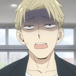 🥜 e56ebbe7 Loid Forger Spy x Family 动漫, 劳埃德·福杰, 间谍过家家, 搞笑, 表情, 卡通 telegram sticker