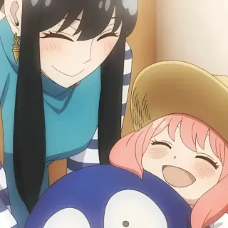 🥜 e76587d9 Anya Forger Spy x Family 动漫, 卡通, 家庭, 可爱, 间谍, 喜剧 telegram sticker