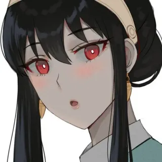 ☺️ 8cc4c37c Yor Forger Spy x Family Аниме, Персонаж, Йор Форджер, Spy x Family telegram sticker