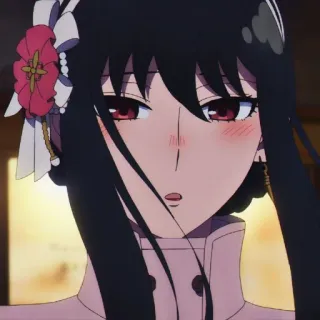 🕵️‍♂️ 4d67b267 Yor Forger Spy x Family anime, yor, forger, spy x family whatsapp sticker