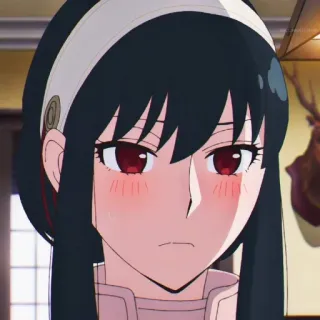 🕵️‍♂️ 54460f00 Yor Forger Spy x Family Anime, Spy x Family, Yor Forger, Mujer, Dibujos animados whatsapp sticker