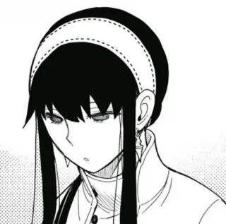 😞 5b802674 Yor Forger Spy x Family Аниме, Spy x Family, Йор Форджер, Персонаж telegram sticker