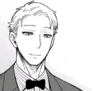 ☺️ 66f96c74 Loid Forger Spy × Family Аниме, Шпион, Семья, Серьезный, Спокойный, Самовлюблённый telegram sticker