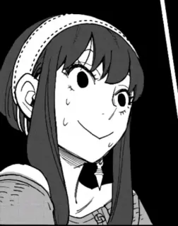 😅 68da8d14 Yor Forger Spy x Family Аниме, Йор Форджер, Семья шпиона, Мультфильм, Женщина telegram sticker