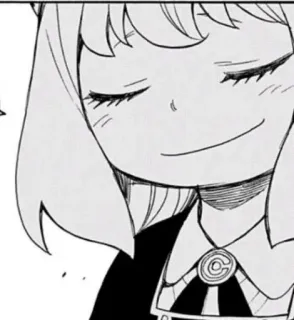 😏 89cb3091 Anya Forger Spy x Family Аниме, Spy x Family, Аня Форджер, Милый, Самодовольный telegram sticker