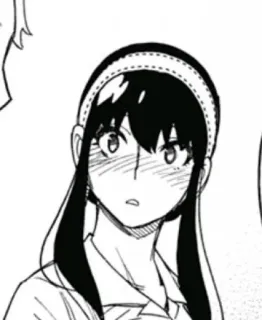 😳 e11a41c9 Yor Forger Spy x Family Аниме, Йор Форджер, Семья шпиона, Манга, Персонаж, Мультфильм telegram sticker