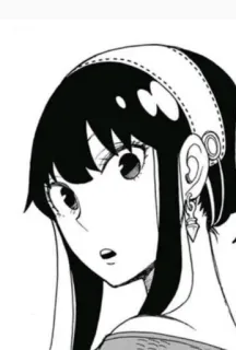 😕 ff2f8a6b Yor Forger Spy × Family Аниме, Spy x Family, Йор Форджер, Мультфильм telegram sticker