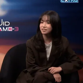 🏹 c2049149 Squid Game SQUID GAME-3 Squid Game, tv show, actress, interview telegram sticker