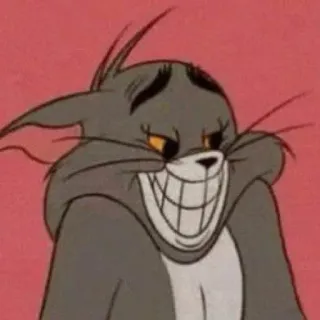 😸 897ded79 Tom Cat Tom and Jerry kartun, kucing, meme, seringai, lucu, animasi, karakter telegram sticker