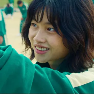 😏 c74fb597 Kang Sae-byeok Squid Game Squid Game, Kang Sae-byeok, Netflix, Personaggio, Serie TV telegram sticker