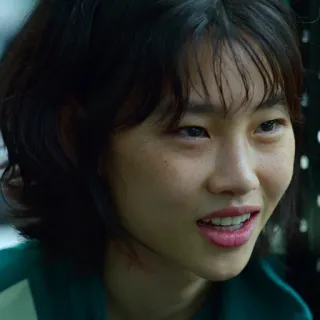 😏 d9fe60e6 Kang Sae-byeok Squid Game Squid Game, Kang Sae-byeok, personaggio, Netflix, serie tv telegram sticker